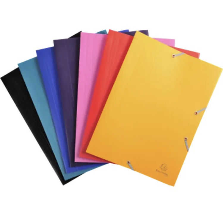 Picture of 8002 EXACOMPTA 3 FLAP FOLDER A4 WITH ELASTIC STRAPS
